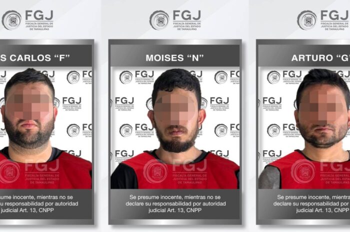 Prisión preventiva para tres acusados de secuestro agravado en Reynosa