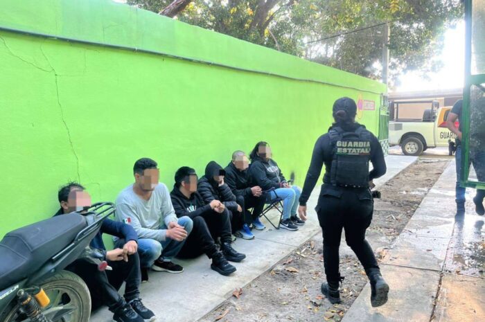 Guardia Estatal rescata a cinco personas privadas de la libertad en Soto la Marina