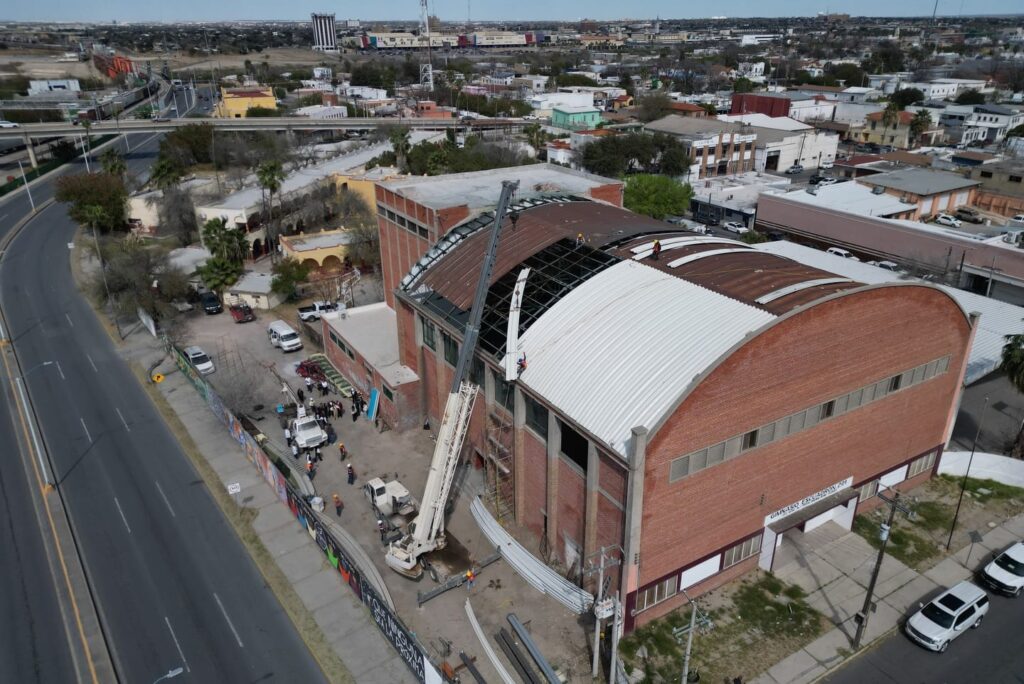 Avanza rehabilitación del Escuadrón 201; Carmen Lilia reafirma compromiso con el patrimonio histórico de Nuevo Laredo Avanza rehabilitación del Escuadrón 201; Carmen Lilia reafirma compromiso con el patrimonio histórico de Nuevo Laredo