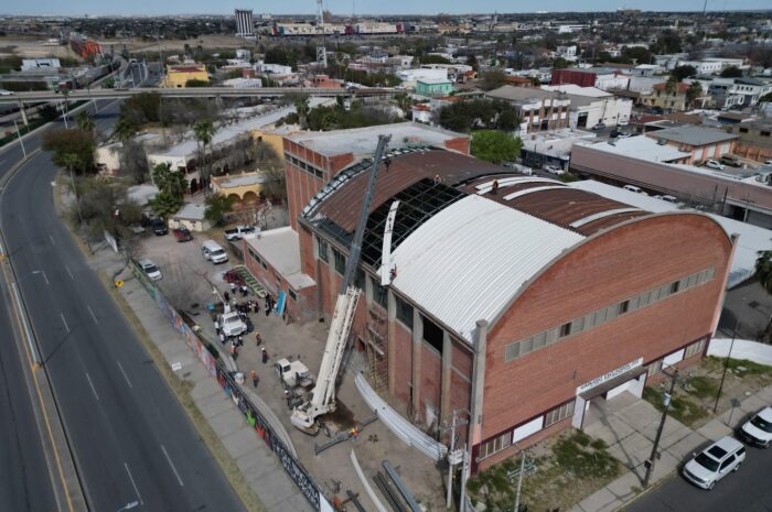 Avanza rehabilitación del Escuadrón 201; Carmen Lilia reafirma compromiso con el patrimonio histórico de Nuevo Laredo