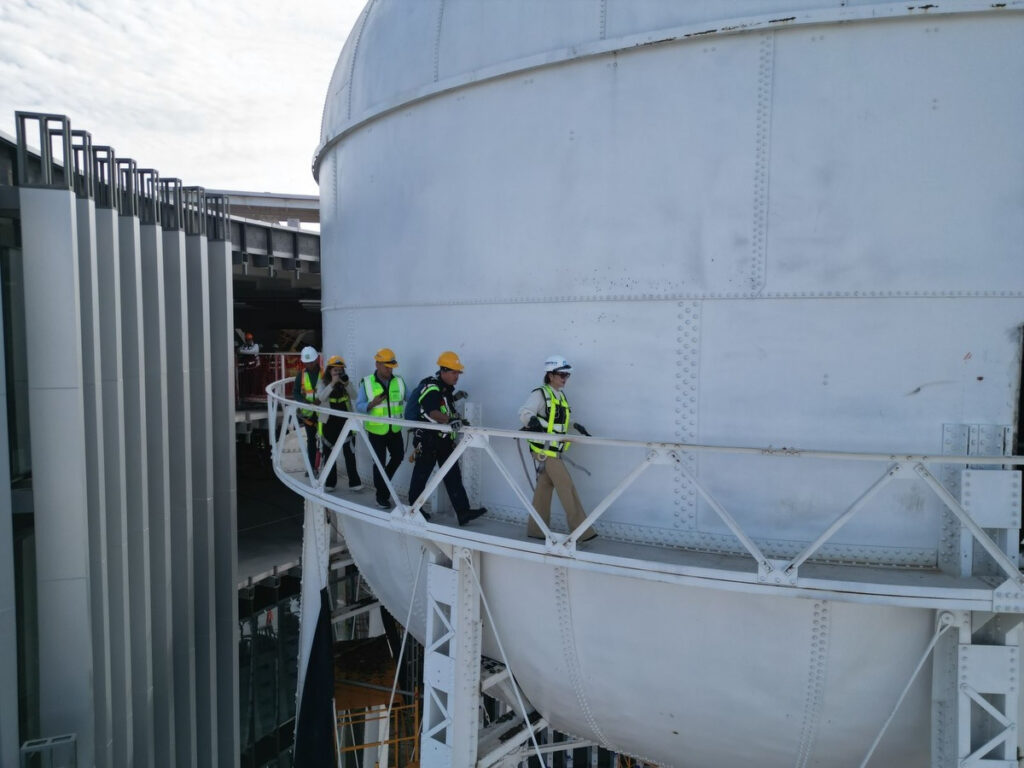 Supervisa alcaldesa Carmen Lilia Canturosas avances en obra del Museo de Ciencia y Tecnología y Planetario