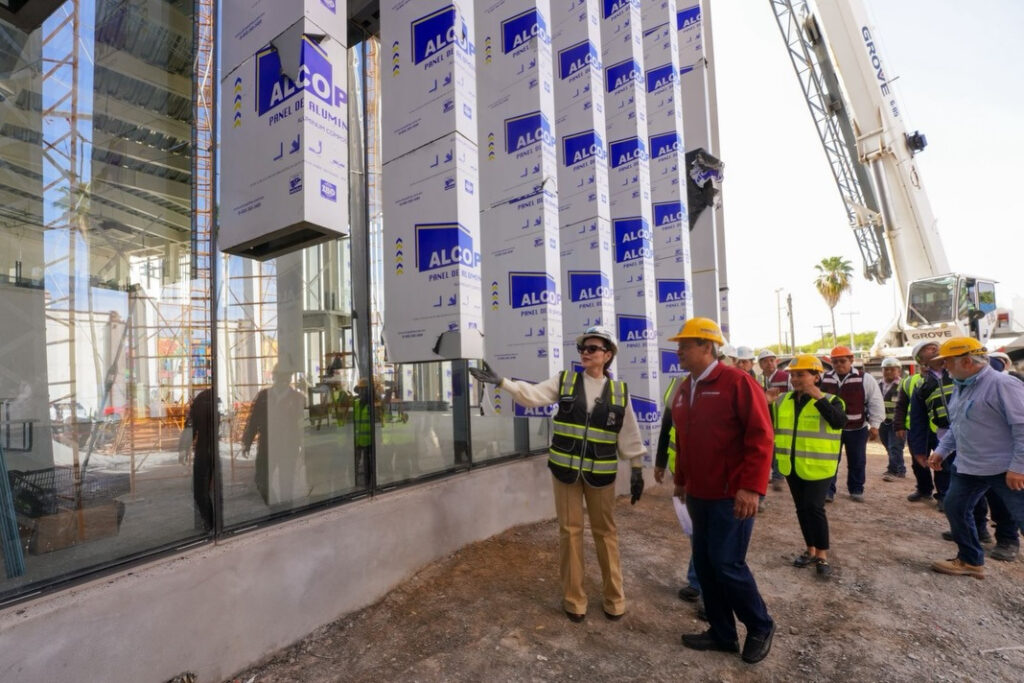 Supervisa alcaldesa Carmen Lilia Canturosas avances en obra del Museo de Ciencia y Tecnología y Planetario