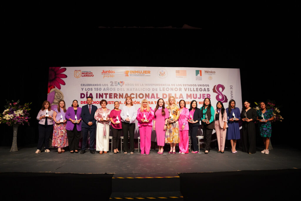 Gobierno de Nuevo Laredo reconoce a mujeres que transforman la comunidad de los Dos Laredos con galardón Leonor Villegas 2026