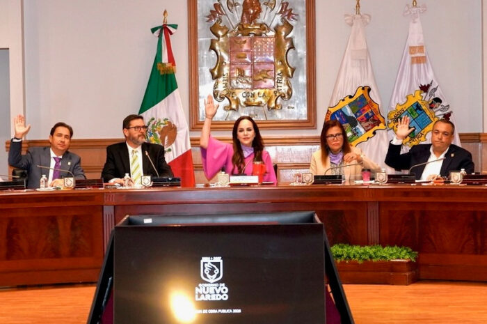 Cabildo aprueba Plan de Obra Pública 2026 para continuar impulsando el futuro de Nuevo Laredo