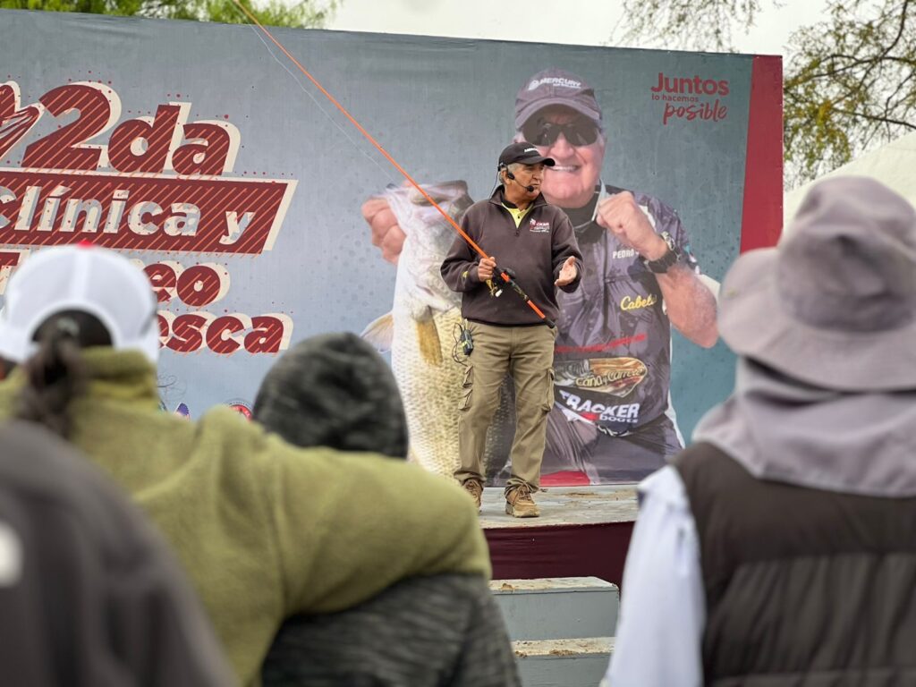 Responden familias a torneo y clínica de pesca organizada por el gobierno de Nuevo Laredo