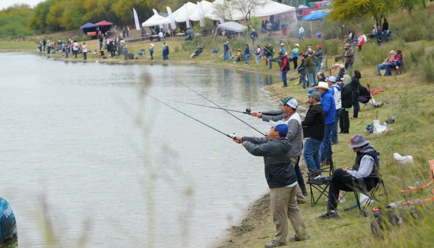 Responden familias a torneo y clínica de pesca organizada por el gobierno de Nuevo Laredo