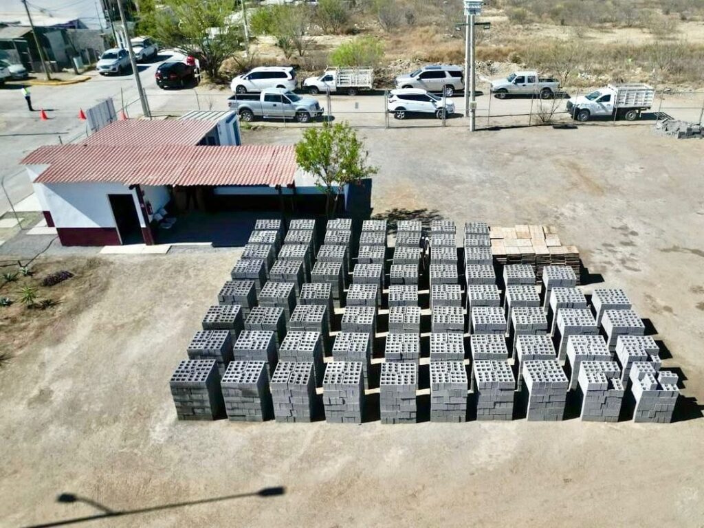 Más de 400 familias de Nuevo Laredo se interesan en programa de bloquera municipal para mejorar sus viviendas