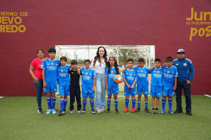 Gobierno municipal fortalece infraestructura deportiva con rehabilitación de espacios al poniente y sur de Nuevo Laredo