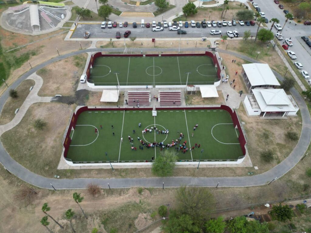 Gobierno municipal fortalece infraestructura deportiva con rehabilitación de espacios al poniente y sur de Nuevo Laredo Gobierno municipal fortalece infraestructura deportiva con rehabilitación de espacios al poniente y sur de Nuevo Laredo