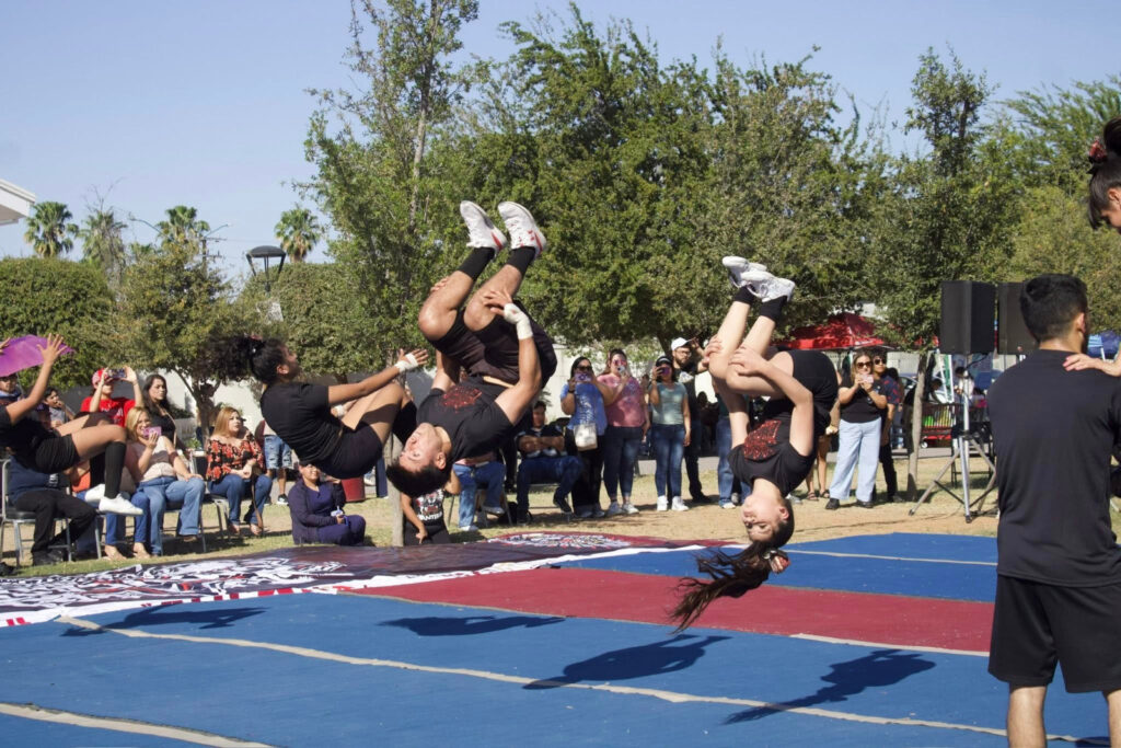 Impulsa Gobierno de Nuevo Laredo talento juvenil con exitoso “Showcase: Cheer & Dance” en Plaza Zaragoza