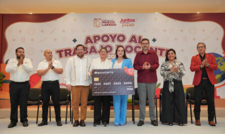Gobierno de Nuevo Laredo registra más de 4 mil 400 trabajadores de educación en el programa “Apoyo al Trabajo Docente 2026”