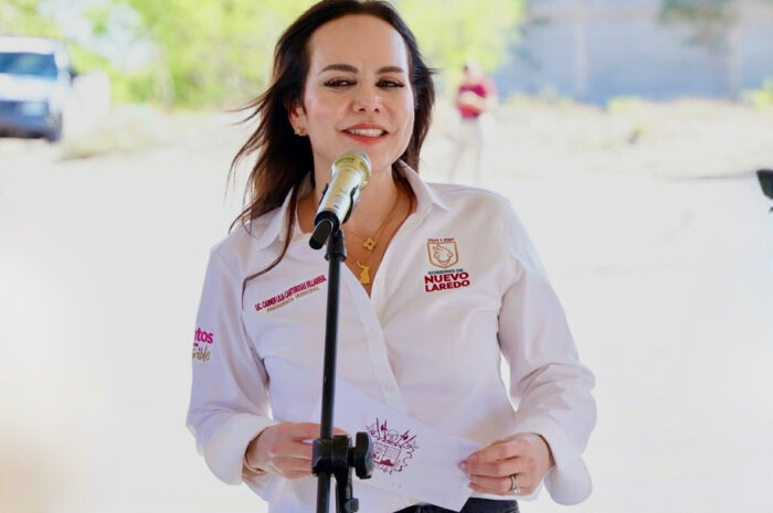 Avanza en Nuevo Laredo construcción de viviendas para el Bienestar; alcaldesa destaca visión de presidenta Claudia Sheinbaum