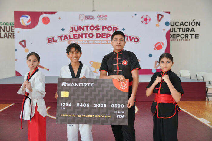 Lanza Gobierno de Nuevo Laredo convocatoria para la beca “Juntos por el Talento Deportivo”