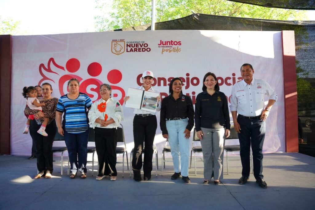 Consolidan vecinos del sector Infonavit y Gobierno de Nuevo Laredo espacio de decisión con instalación del Consejo Social de Participación