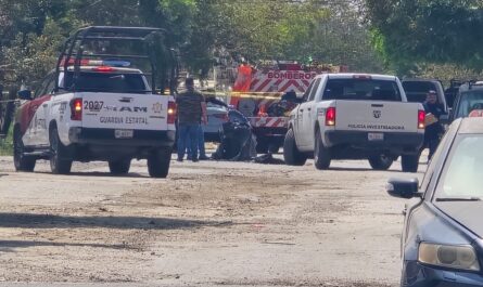 Encuentran cuerpo dentro de bolsa en bote de basura en Ciudad Madero