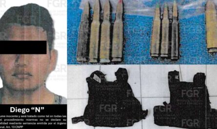 Le dan 4 años de prisión por portar cartuchos en Cd. Victoria