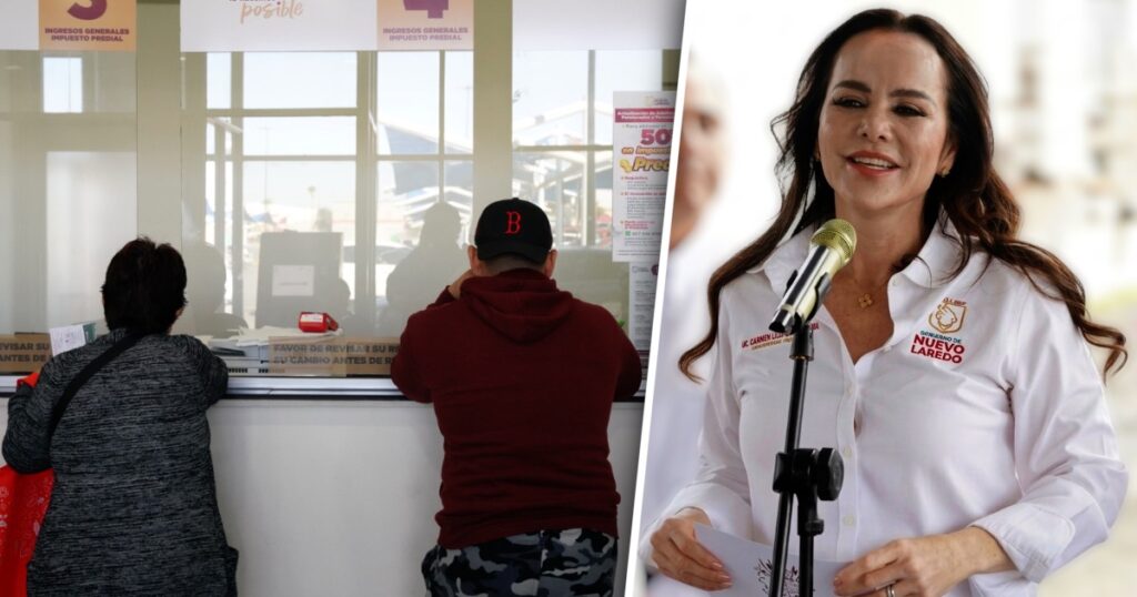 Respuesta de la ciudadanía fortalece finanzas municipales; destaca alcaldesa Carmen Lilia Canturosas buena recaudación Pago del predial fortalece finanzas de Nuevo Laredo