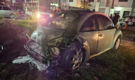 El fuego fue sofocado por bomberos en Ciudad Victoria; Fiscalía ya investiga tras localizar evidencia en la zona