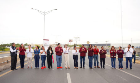 Transforma Gobierno Municipal entrada principal a Nuevo Laredo con obras de infraestructura vial