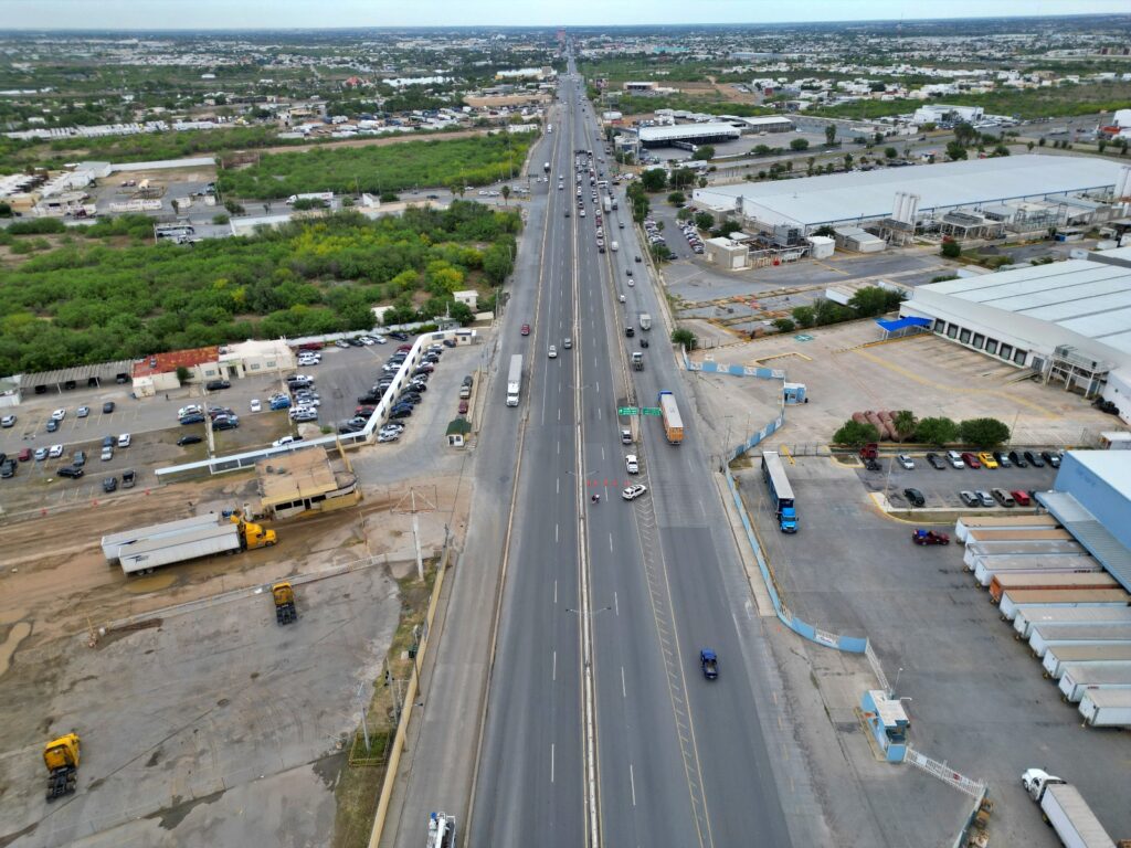 Transforma Gobierno Municipal entrada principal a Nuevo Laredo con obras de infraestructura vial