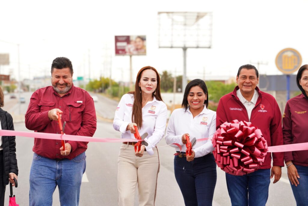 Transforma Gobierno Municipal entrada principal a Nuevo Laredo con obras de infraestructura vial