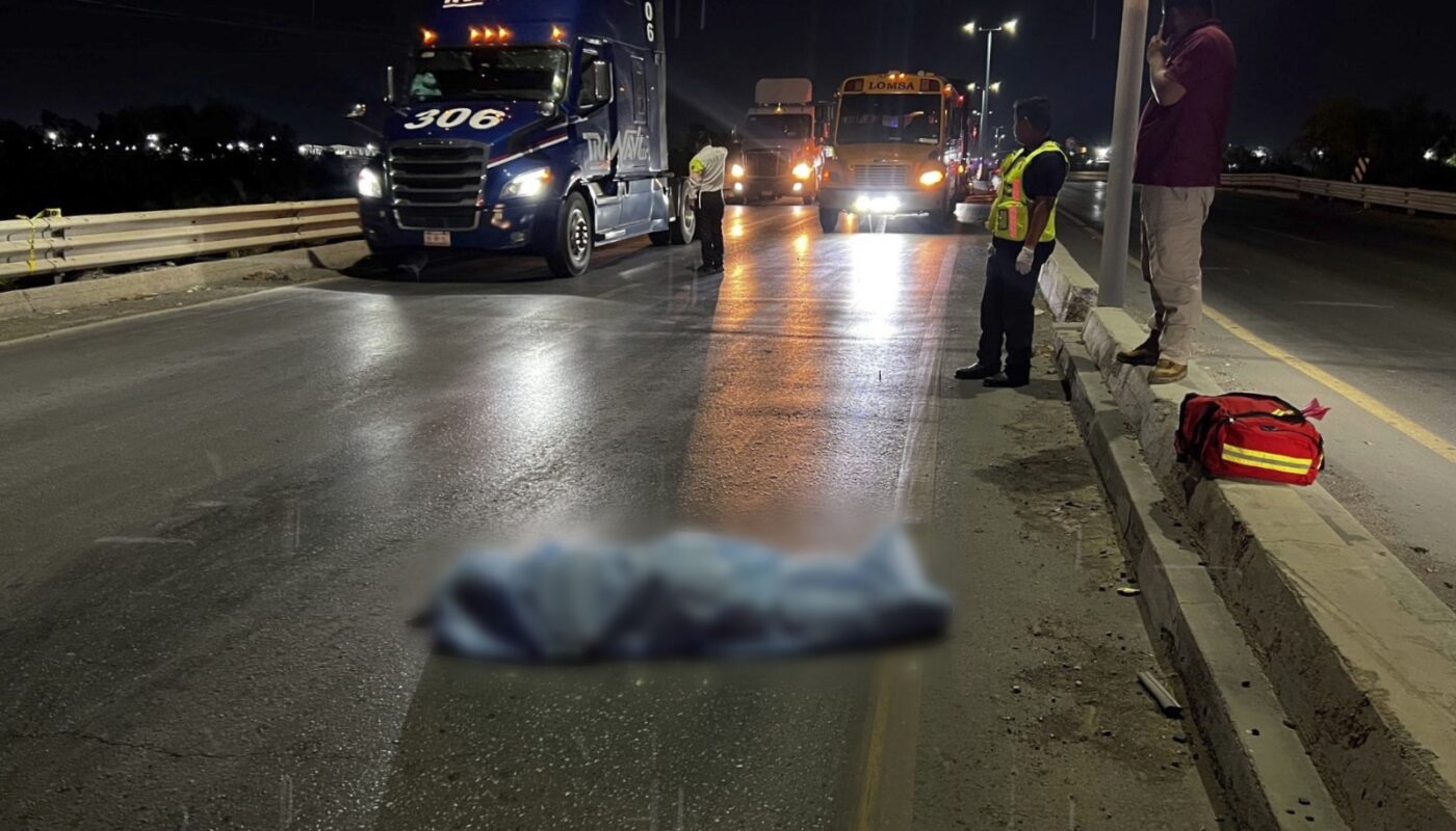 Muere ciclista atropellado en Nuevo Laredo