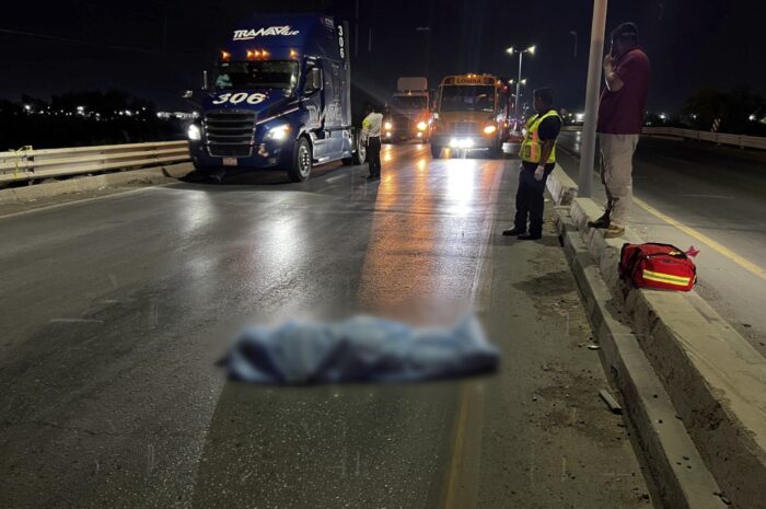 Muere ciclista tras ser arrollado por vehículo que huyó en Nuevo Laredo