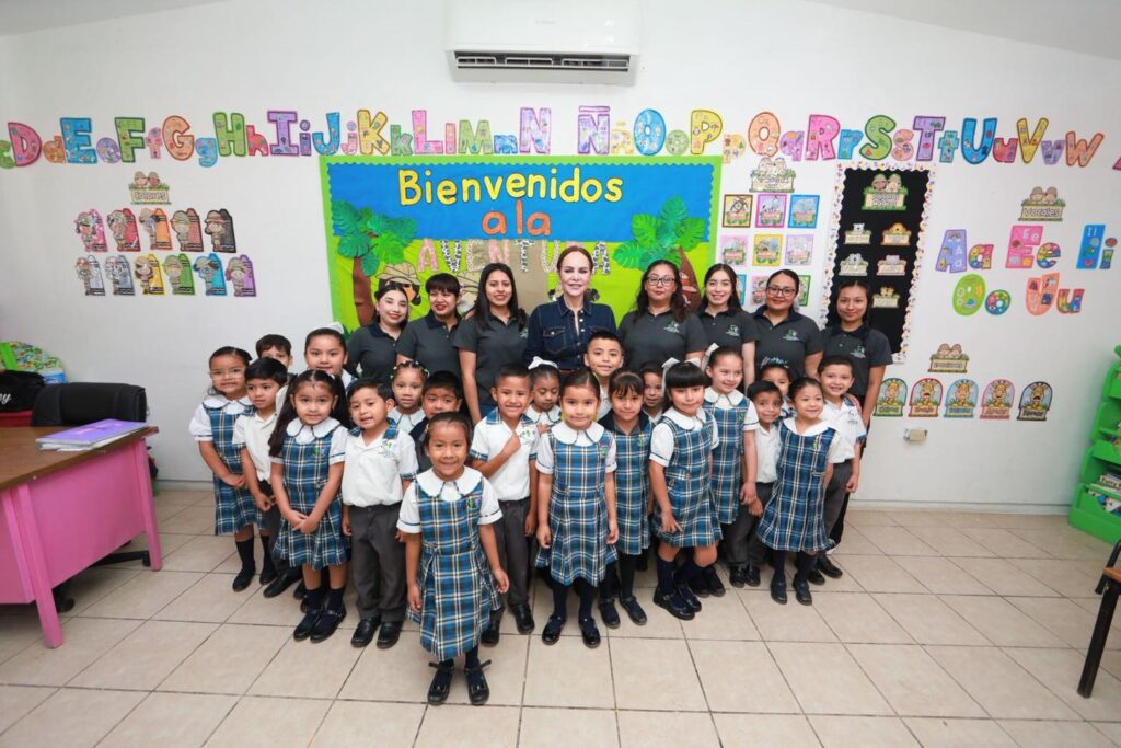 Impulsa alcaldesa Carmen Lilia Canturosas infraestructura educativa en preescolar, primaria y secundaria Impulsa alcaldesa Carmen Lilia Canturosas infraestructura educativa en preescolar, primaria y secundaria
