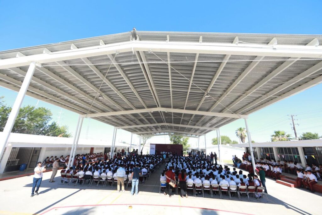 Impulsa alcaldesa Carmen Lilia Canturosas infraestructura educativa en preescolar, primaria y secundaria Impulsa alcaldesa Carmen Lilia Canturosas infraestructura educativa en preescolar, primaria y secundaria