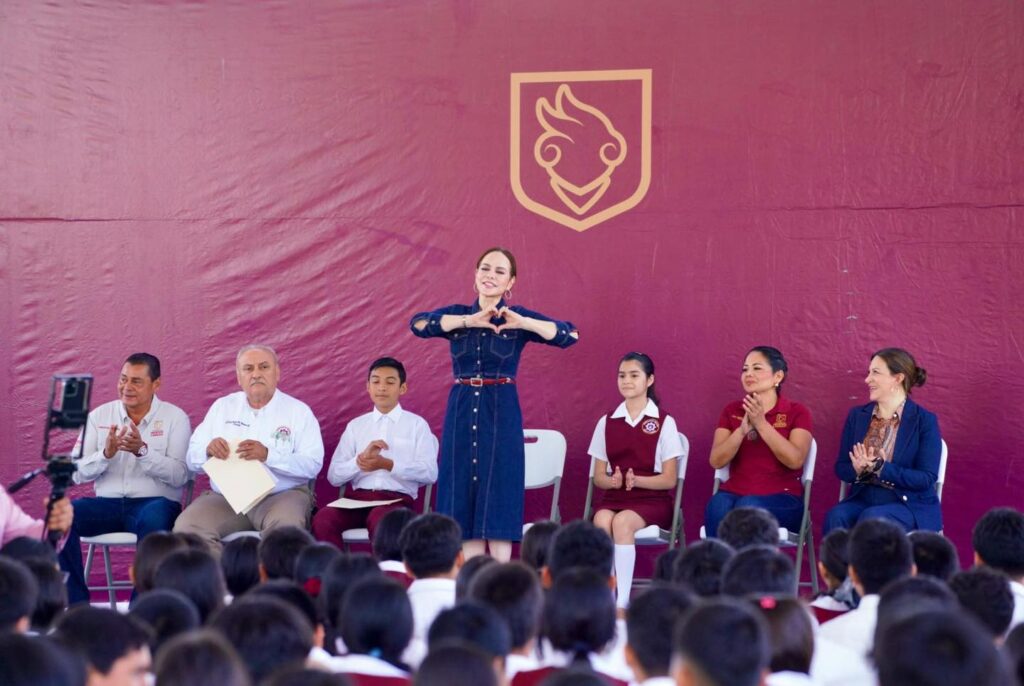 Impulsa alcaldesa Carmen Lilia Canturosas infraestructura educativa en preescolar, primaria y secundaria Impulsa alcaldesa Carmen Lilia Canturosas infraestructura educativa en preescolar, primaria y secundaria