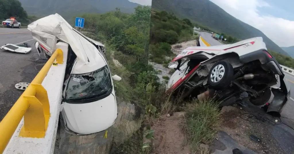 Percance vial en Jaumave cobra la vida de un copiloto