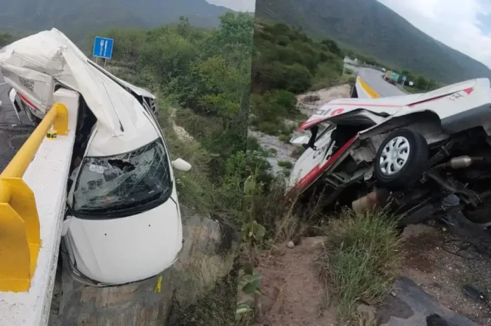 Percance vial en Jaumave cobra la vida de un copiloto