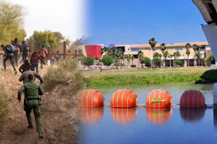 Boyas de Texas no frenarán cruce de migrantes por el río Bravo: ITM