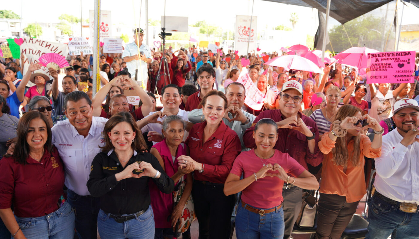 Fortalece Carmen Lilia Canturosas participación ciudadana con nuevo Consejo Social de colonias al poniente