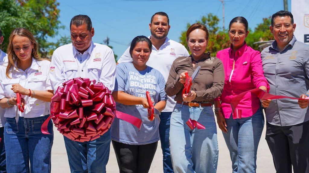 Gobierno de Carmen Lilia Canturosas beneficia a familias de Los Olivos 1 y 2 con vialidades renovadas Gobierno de Carmen Lilia Canturosas beneficia a familias de Los Olivos 1 y 2 con vialidades renovadas