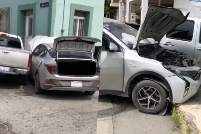 Aparatoso choque en Ciudad Victoria deja una mujer lesionada