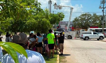 Apagón de más de 20 horas desata bloqueo en Altamira