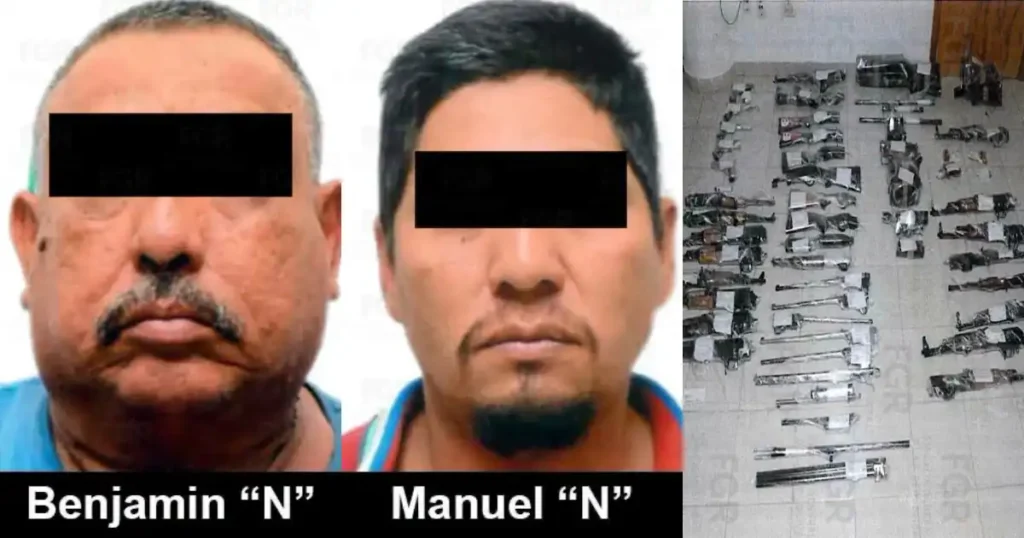Sentencian a 12 años de prisión a dos hombres detenidos con arsenal en San Fernando Sentencian a 12 años de prisión a dos hombres detenidos con arsenal en San Fernando
