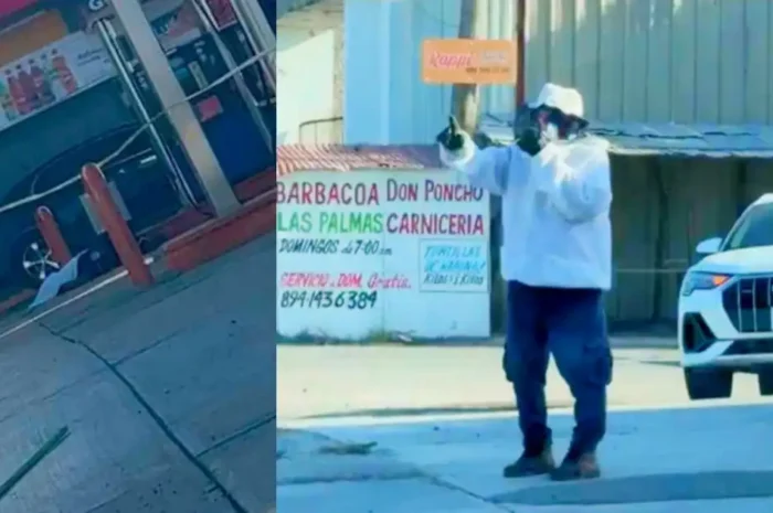 Muere trabajador tras ataque de abejas en gasolinera de Valle Hermoso