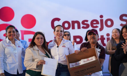 Carmen Lilia fortalece un gobierno cercano que escucha y trabaja con las colonias