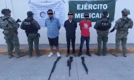 Detienen a siete personas armadas durante operativo en Reynosa