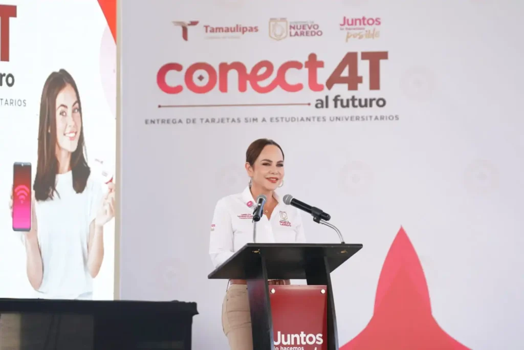 Carmen Lilia Canturosas marca precedente en Tamaulipas con ConéctAT