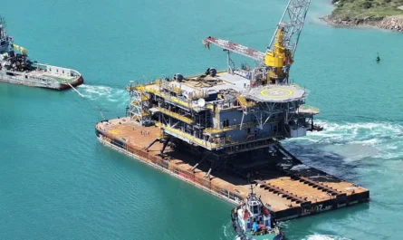 Plataforma Shell Manatee concluye construcción en Altamira