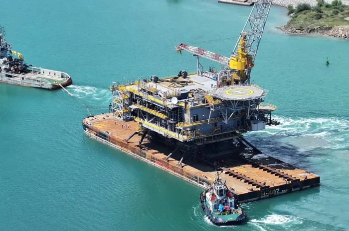 Plataforma Shell Manatee concluye su construcción en Altamira