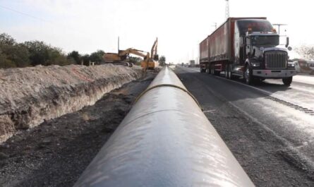 Segunda línea del acueducto avanza 60% en Ciudad Victoria