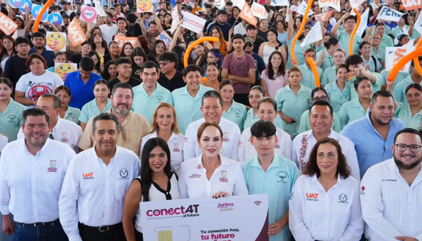Carmen Lilia Canturosas marca precedente en Tamaulipas con ConéctAT