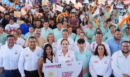 Carmen Lilia Canturosas marca precedente en Tamaulipas con ConéctAT