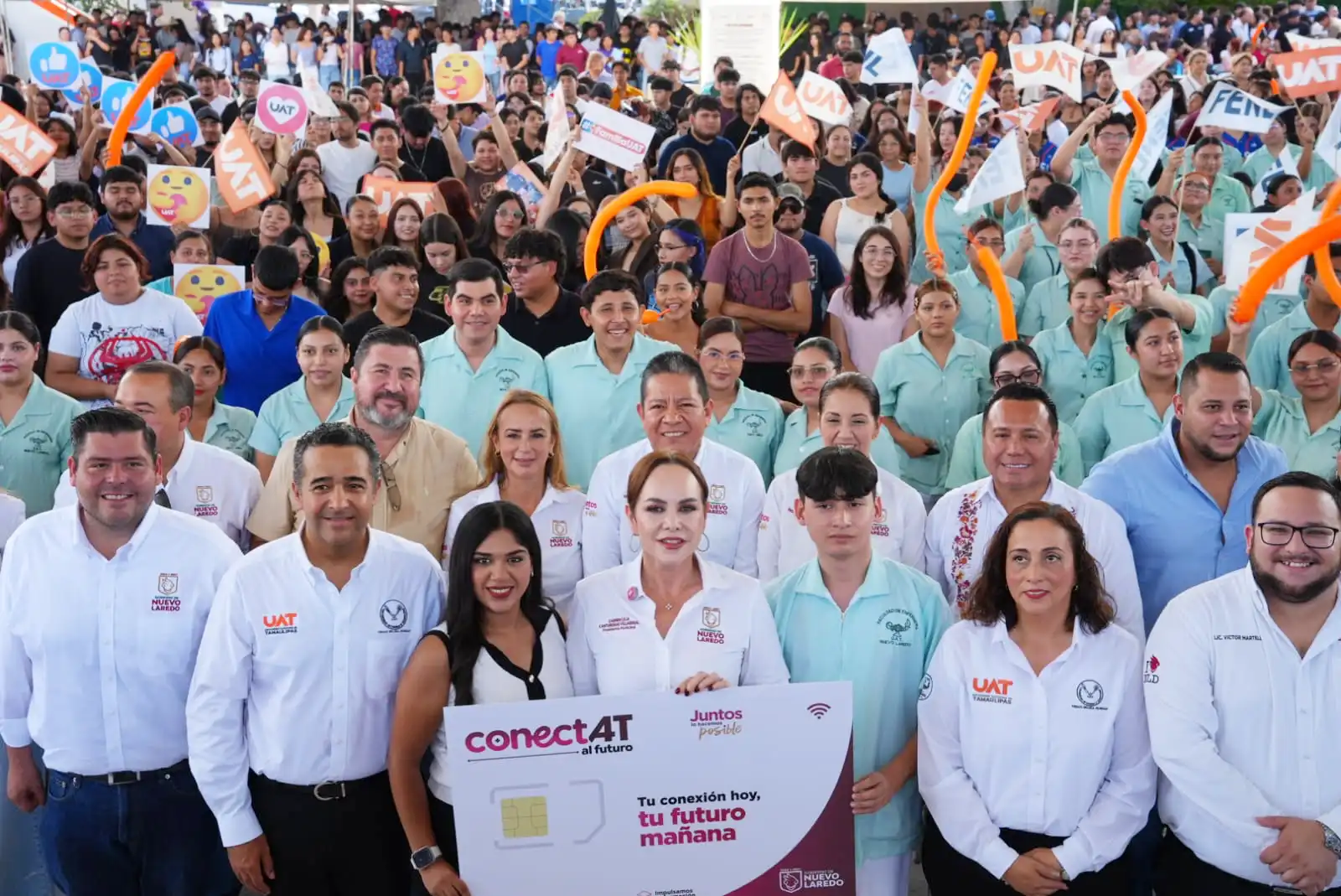 Carmen Lilia Canturosas marca precedente en Tamaulipas con ConéctAT