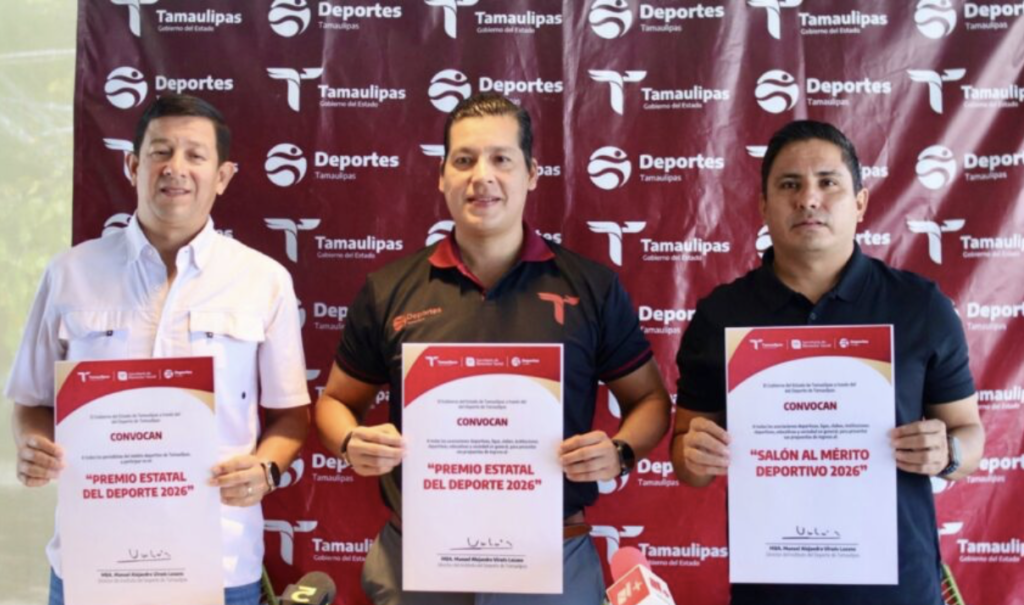 INDE Tamaulipas presenta la convocatoria del Premio Estatal del Deporte 2026 con una bolsa de 650 mil pesos INDE Tamaulipas presenta la convocatoria del Premio Estatal del Deporte 2026 con una bolsa de 650 mil pesos