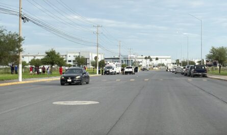 Muere chofer de transporte de personal en Reynosa